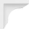 Ekena Millwork Standard Warren Architectural Grade PVC Bracket, 6 1/2"W x 12"D x 12"H BKTP07X12X12WAR - alternate 3